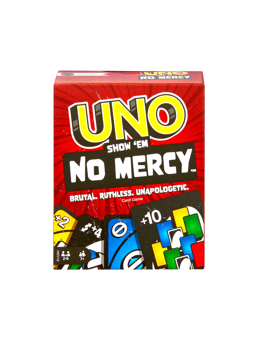 mattel uno no mercy eglenceli kart oyunu