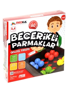 redka becerikli parmaklar hizli ve dikkatli olan kazanir