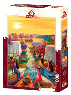 art puzzle cicek limani 1000 parca puzzle