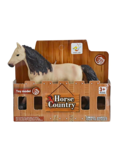 birlik toys at figur kahverengi at ve ahir seklinde kutu ambalajli