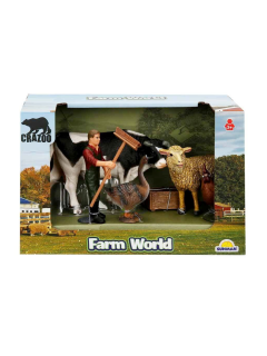 sunman farm world ciftlik hayvanlari kucuk oyun seti